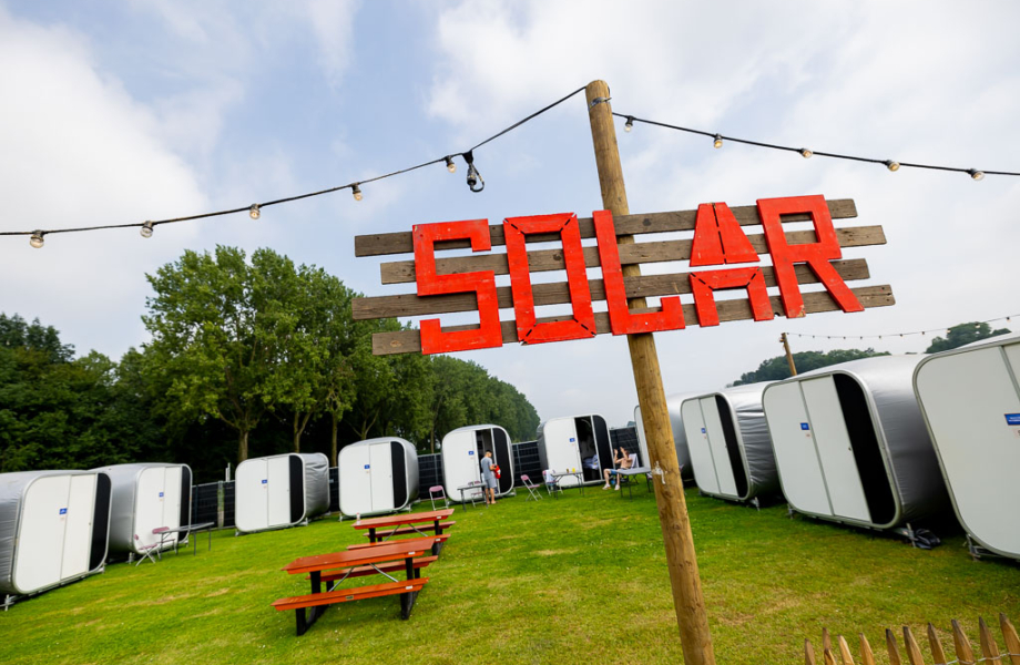 Solar Snoozy pods